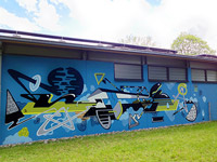 Eindrücke von dem Graffiti-Sound-Festival - Mural Art Weekend Nürnberg
