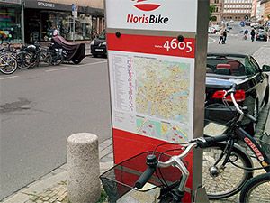 Noris Bike Station Heilig Geist Spital