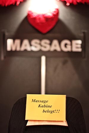 Massagekabine Erotikmesse