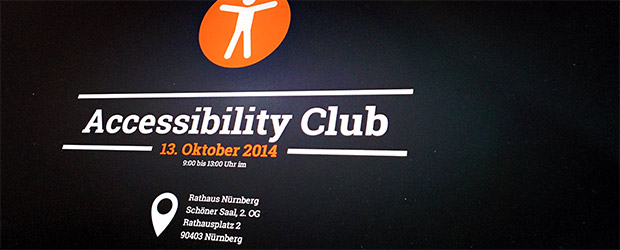 Webseite 2. Accessibility Club