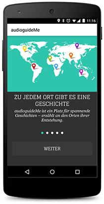 App AudioGuideMe