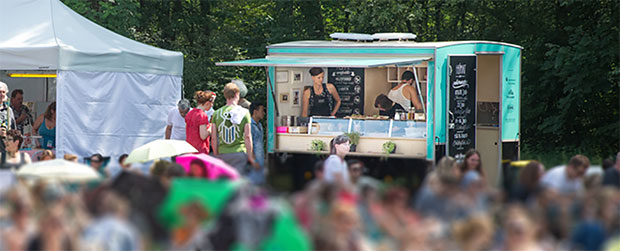 Foodtruck HEIMAT im Einsatz