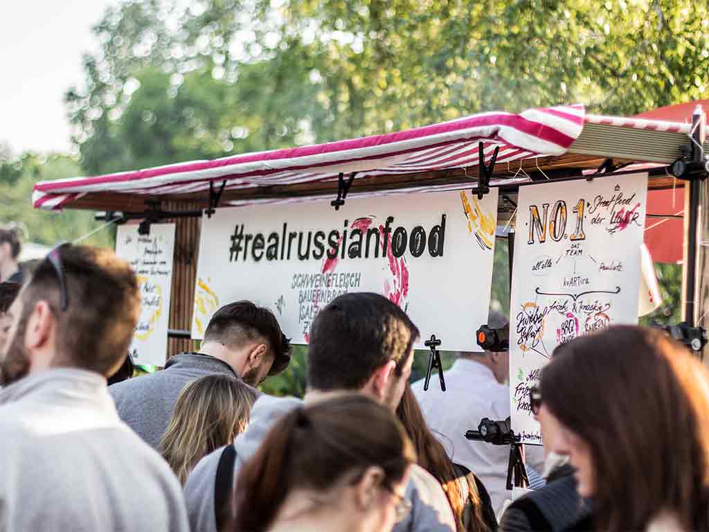 Original Russisches Streetfood