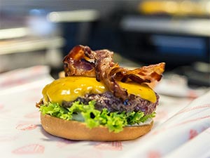 Burger Bacon Beast Burger Nerd