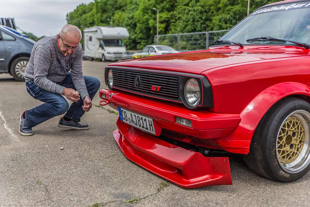 Befestigung Frontschürze VW Polo GT
