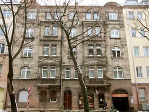 Die Jugendstilfassade der Stephanstraße 12 in der Frontalen, 2012.