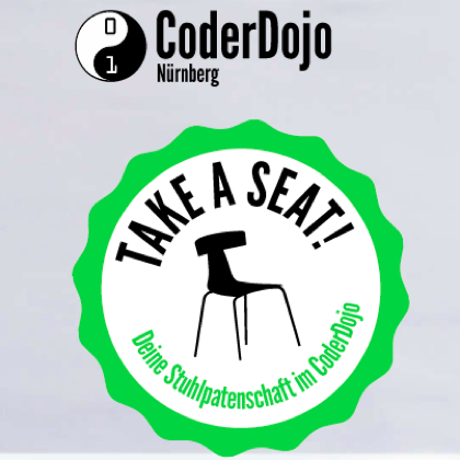 Coder Dojo Stuhlpatenschaft